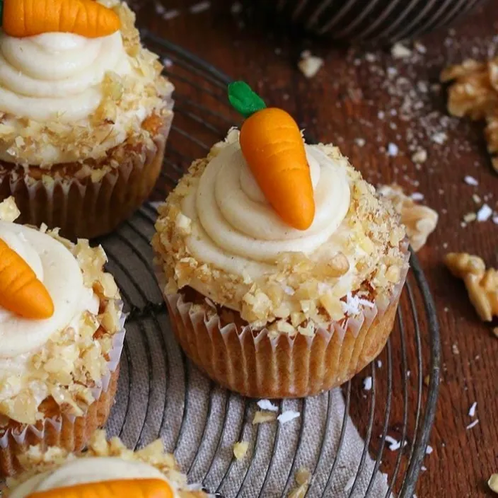 Cupcakes de zanahoria irresistibles, ¡el postre perfecto para cualquier ocasión!