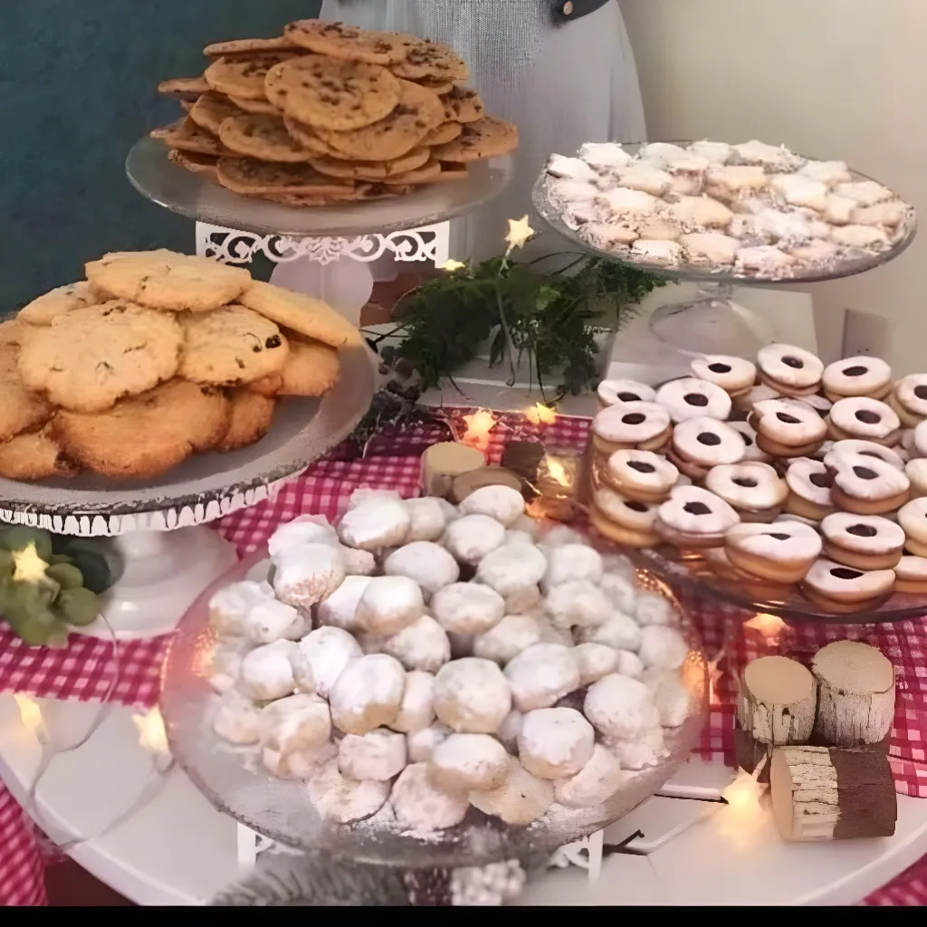 Una tentadora variedad de galletas frescas, horneadas con pasión en nuestra clase de repostería.